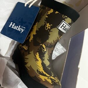 RARE Hatley Woodland Animal Print Rain Boots